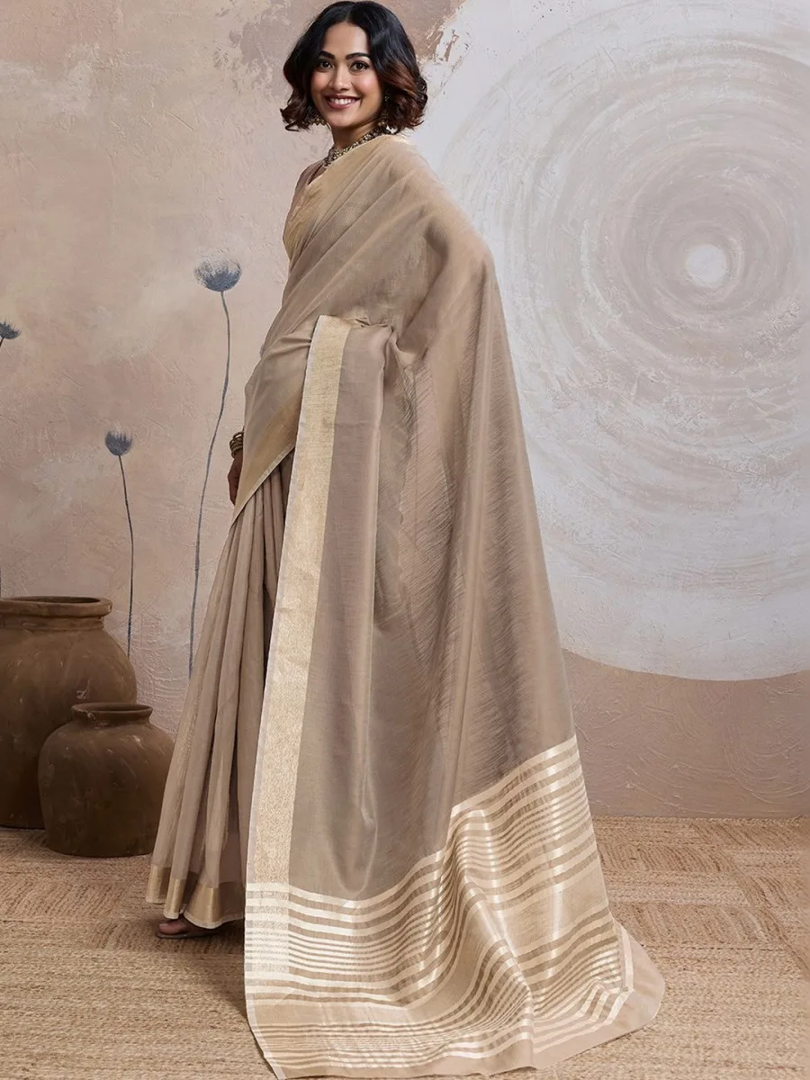 Organza Saree with Blouse