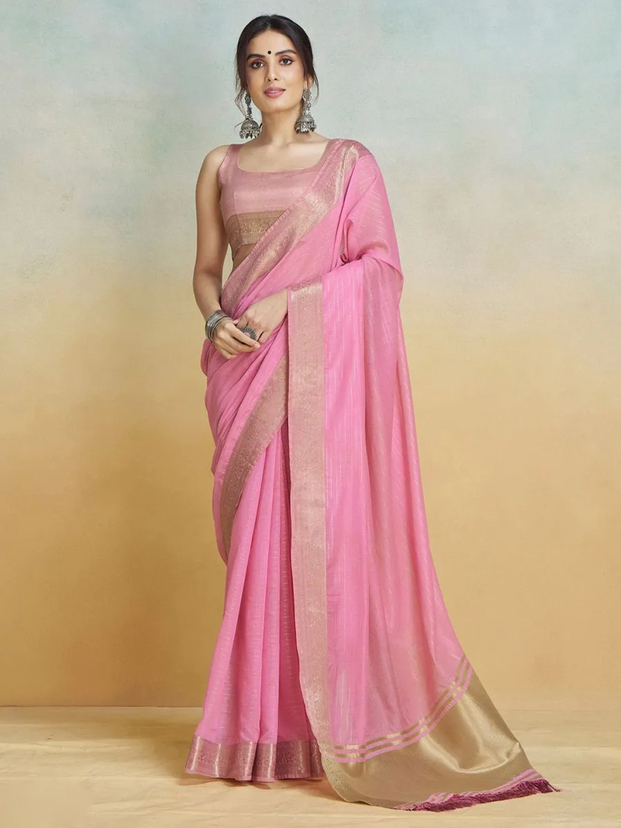 Checked Uppada Saree