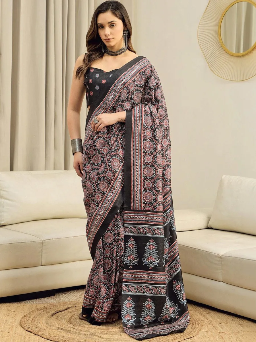 Georgette Printed Saree