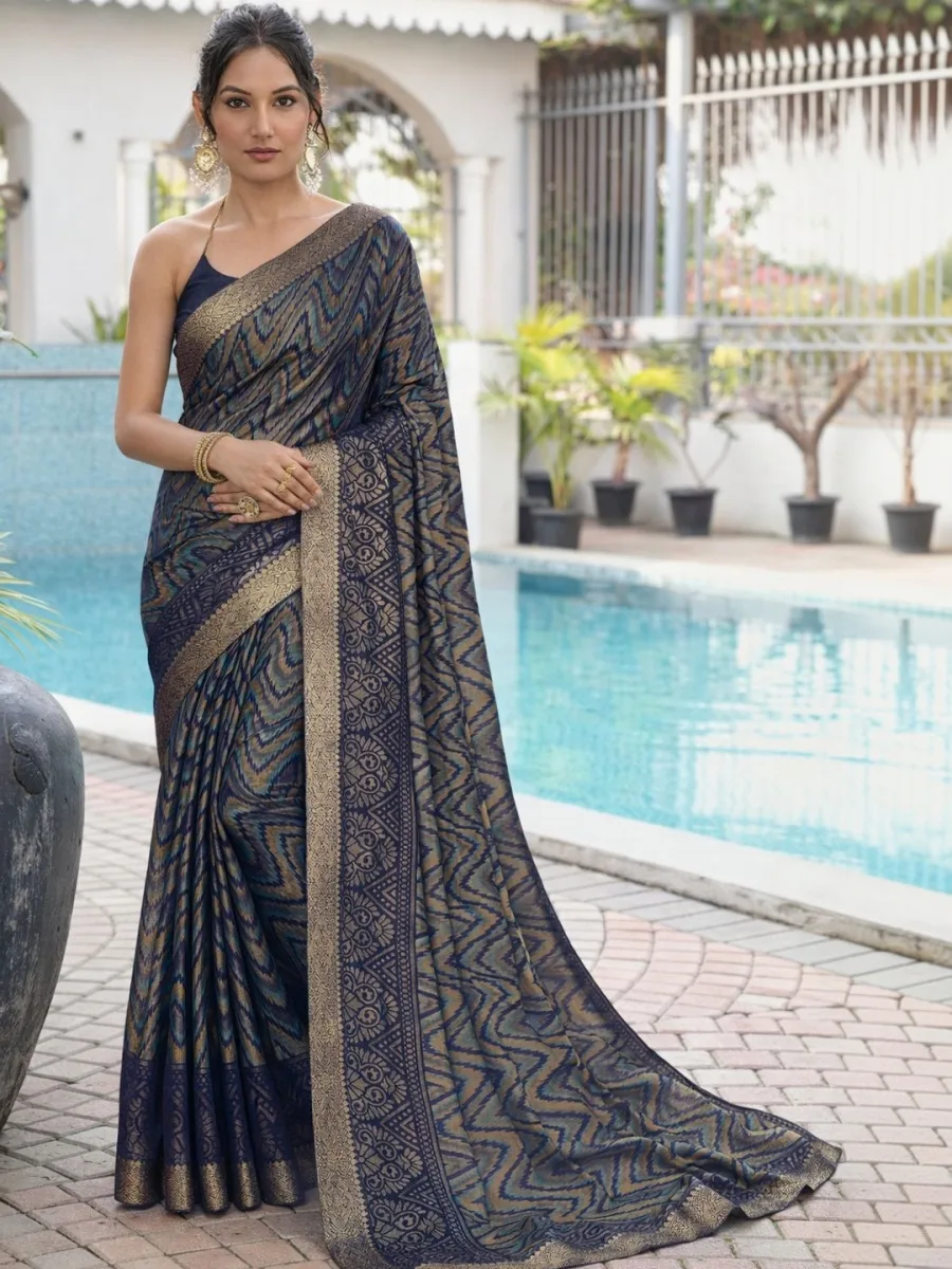 Banarasi Designer Saree — Blush