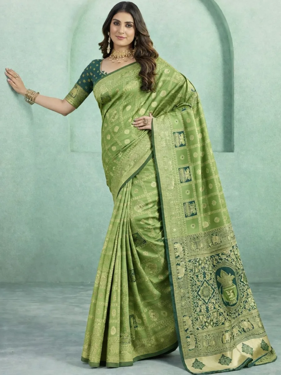 Cotton Saree — Sand