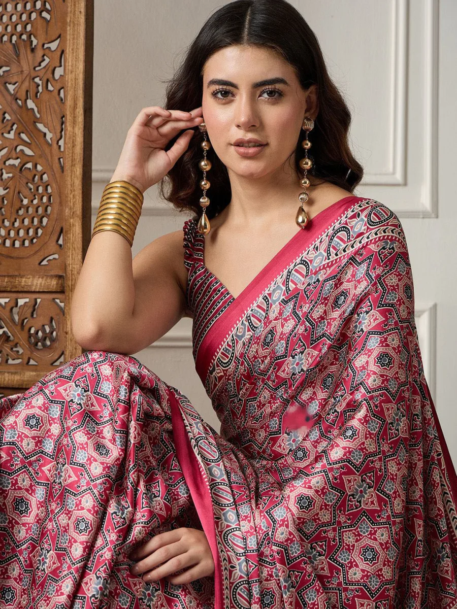Banarasi Designer Saree — Peach