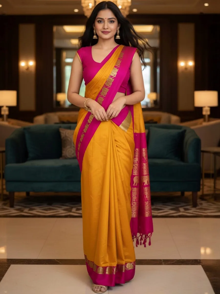 Kanjeevaram Art Silk Saree