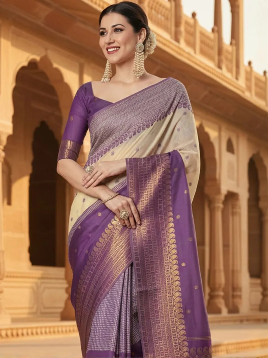 Woven Design Venkatgiri Saree