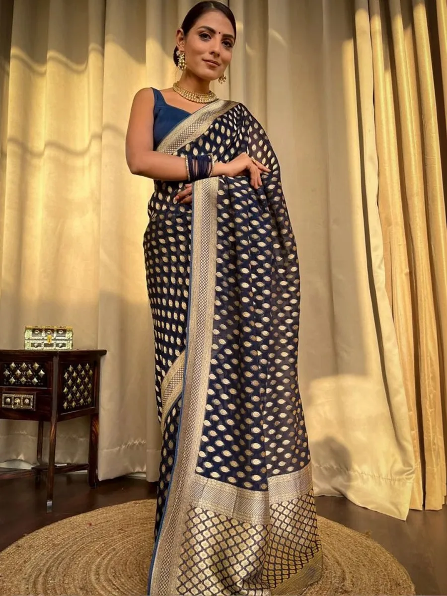 Woven Design Banarasi Saree