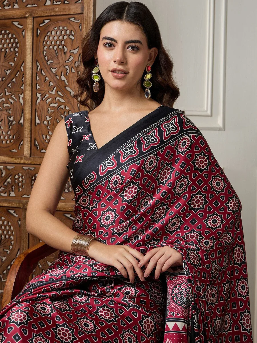 Saree With Blouse Piece