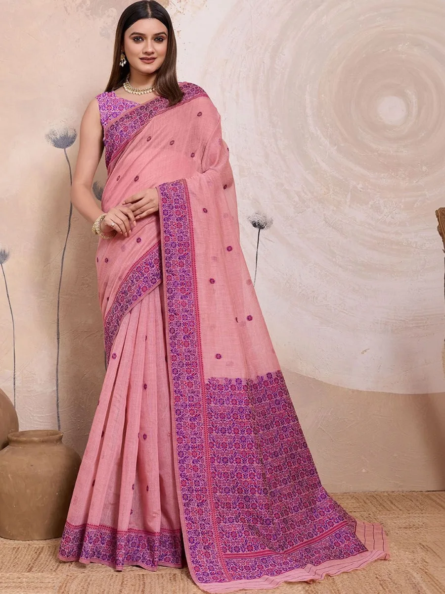 Georgette Saree — Champagne
