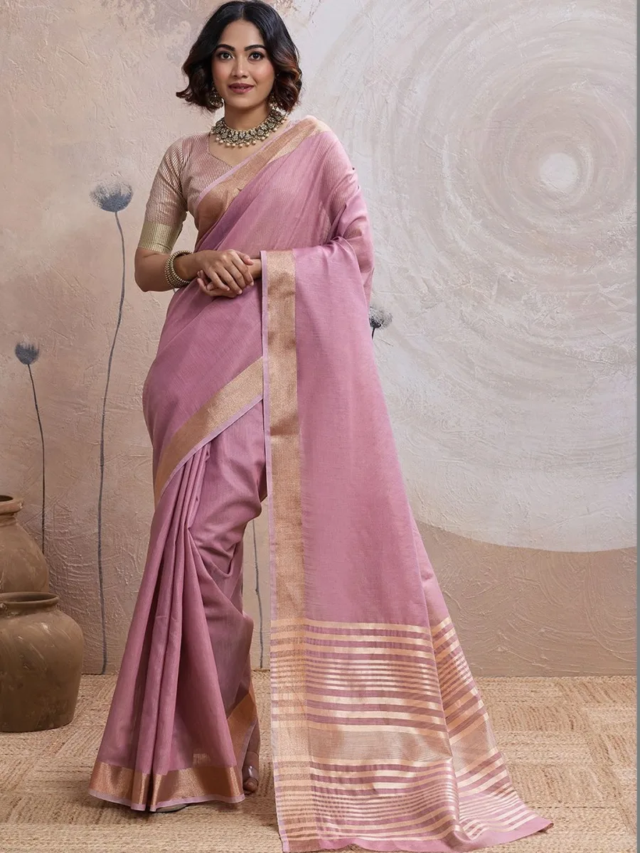 Organza Designer Saree — Honey