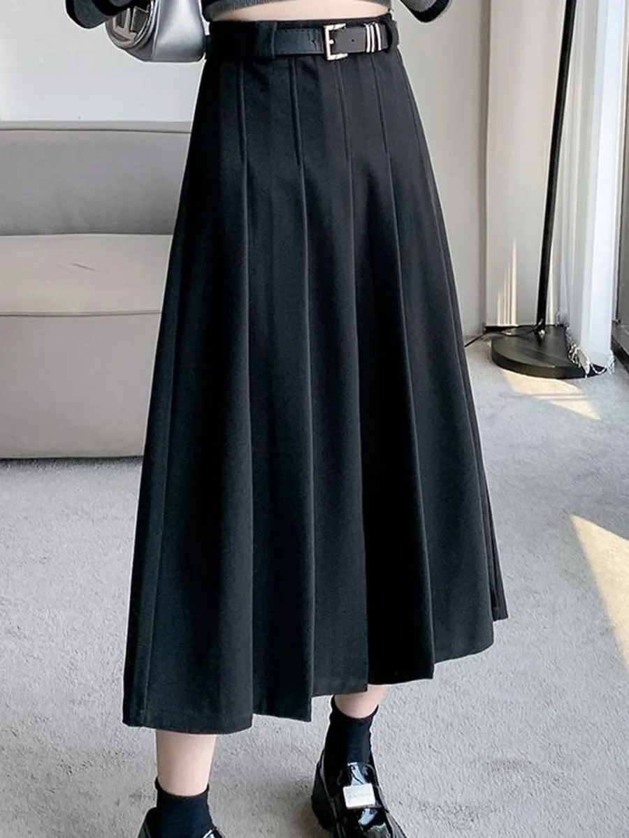 Dewy Denim Skirt