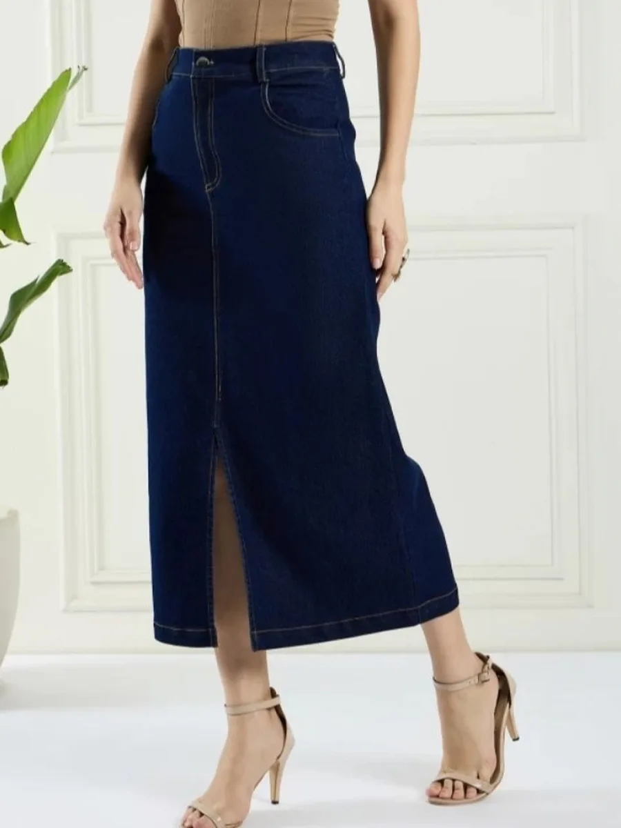 Straight Midi Skirts