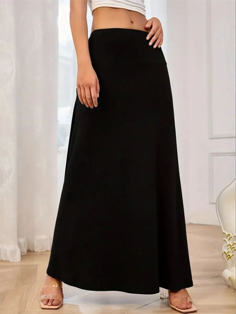 Maxi A-Line Skirt