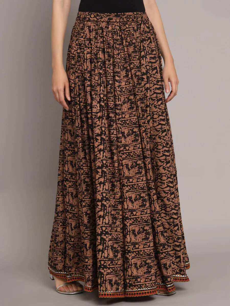 Printed Maxi Skirts
