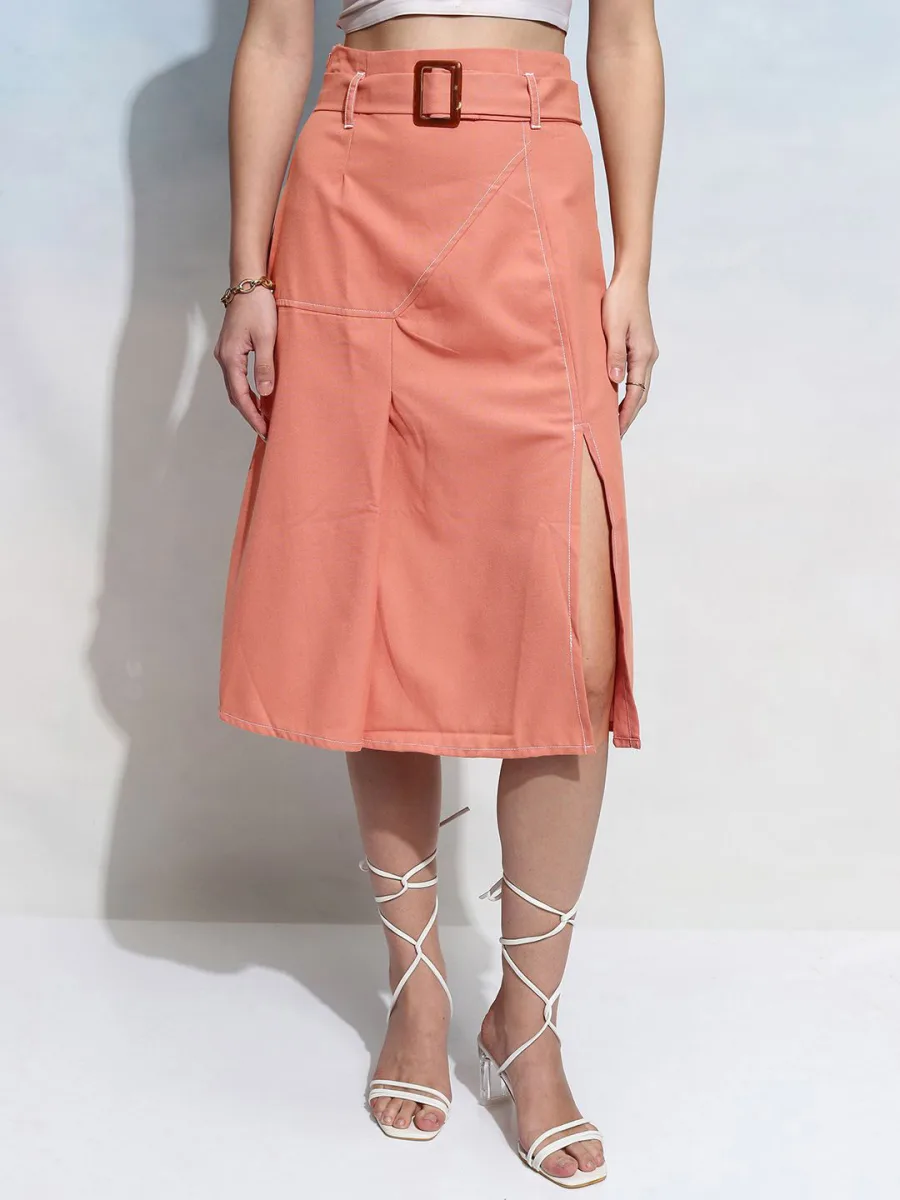 Paneled Midi Skirts
