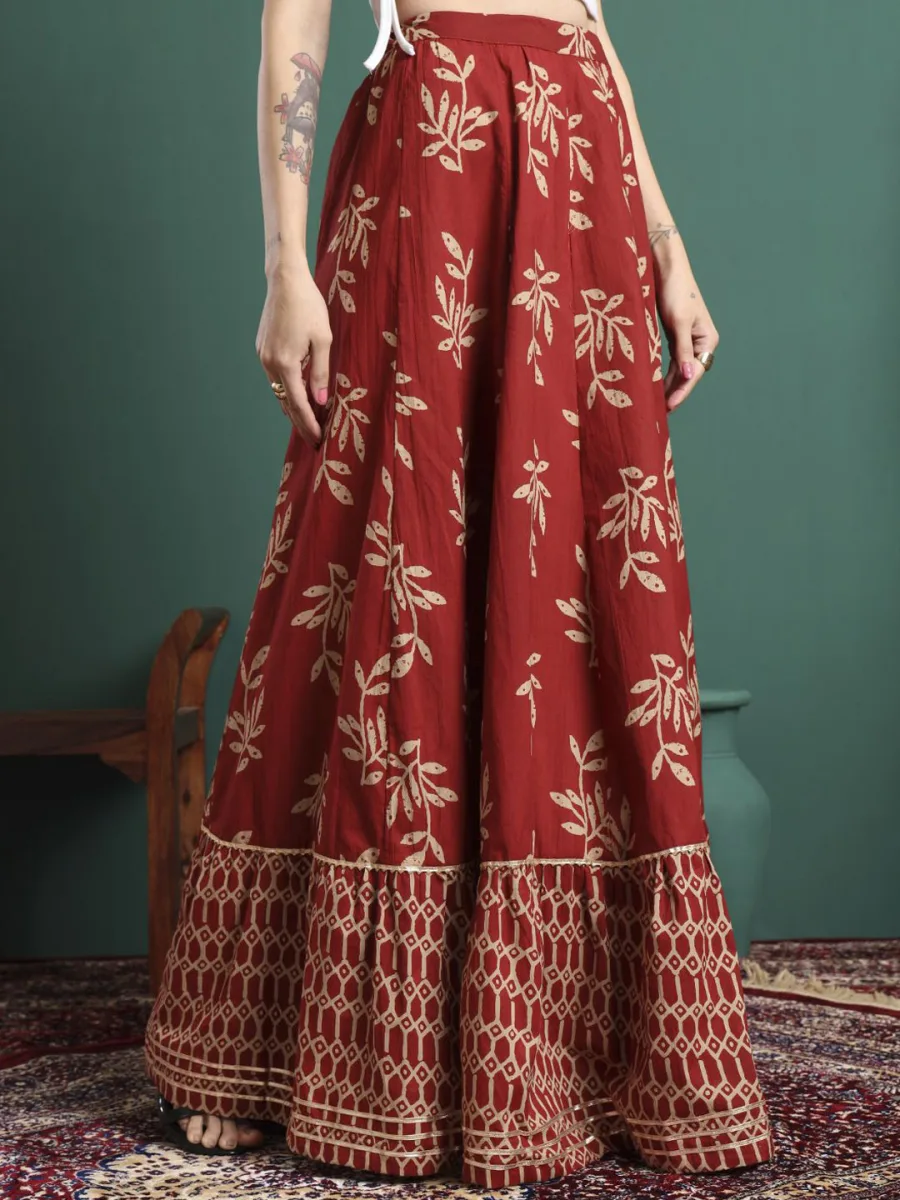 Bold Maxi Skirt