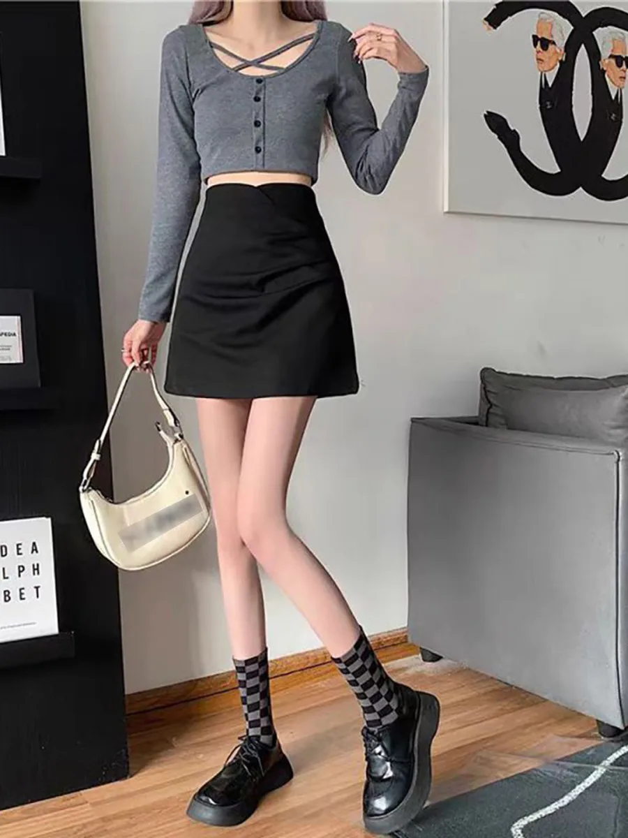 Mini Straight Skirt
