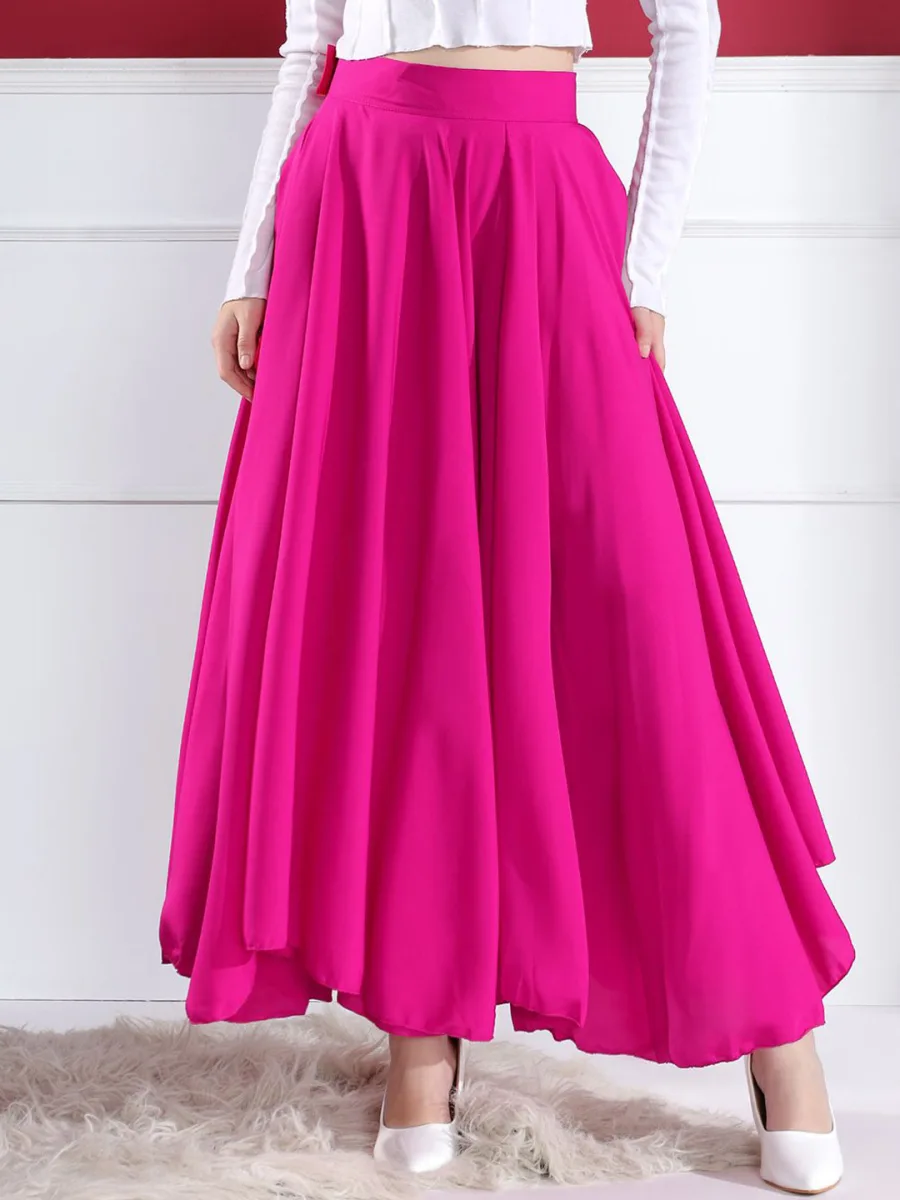Matte A-Line Skirt