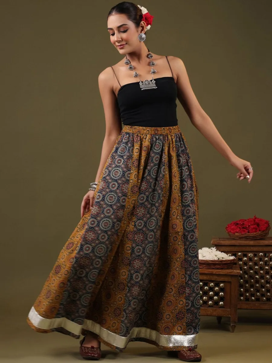 Bold Wrap Skirt
