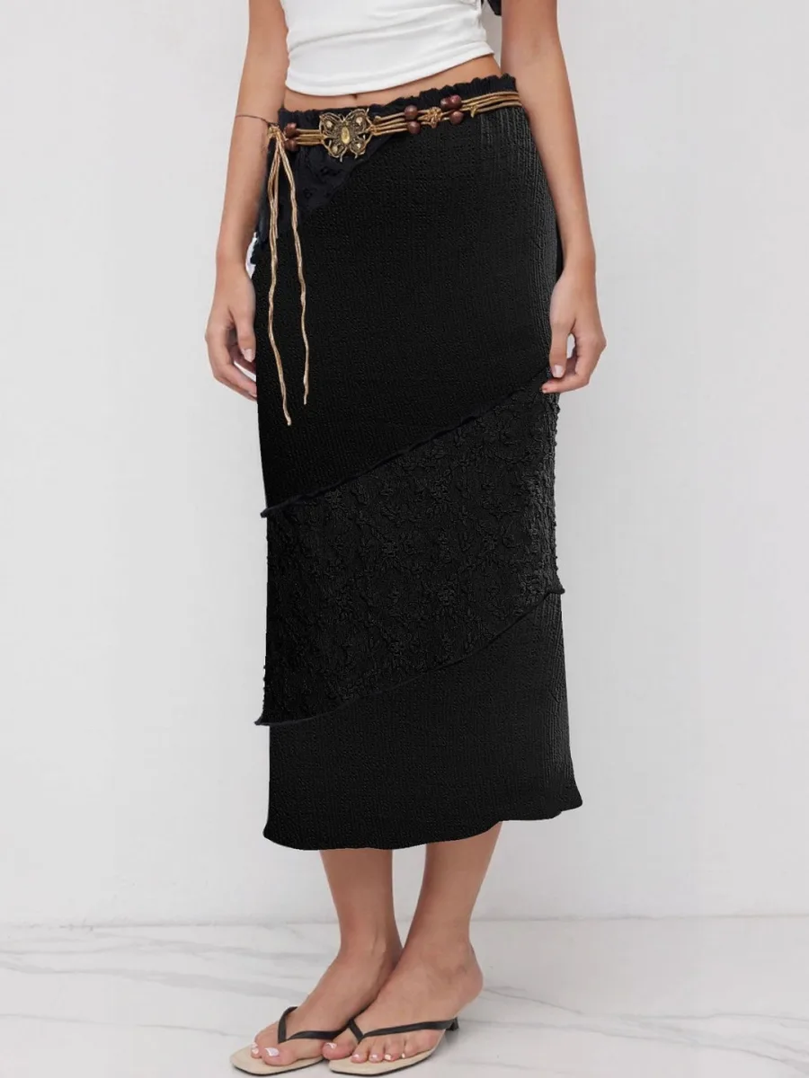 Maxi-Length Straight Skirts