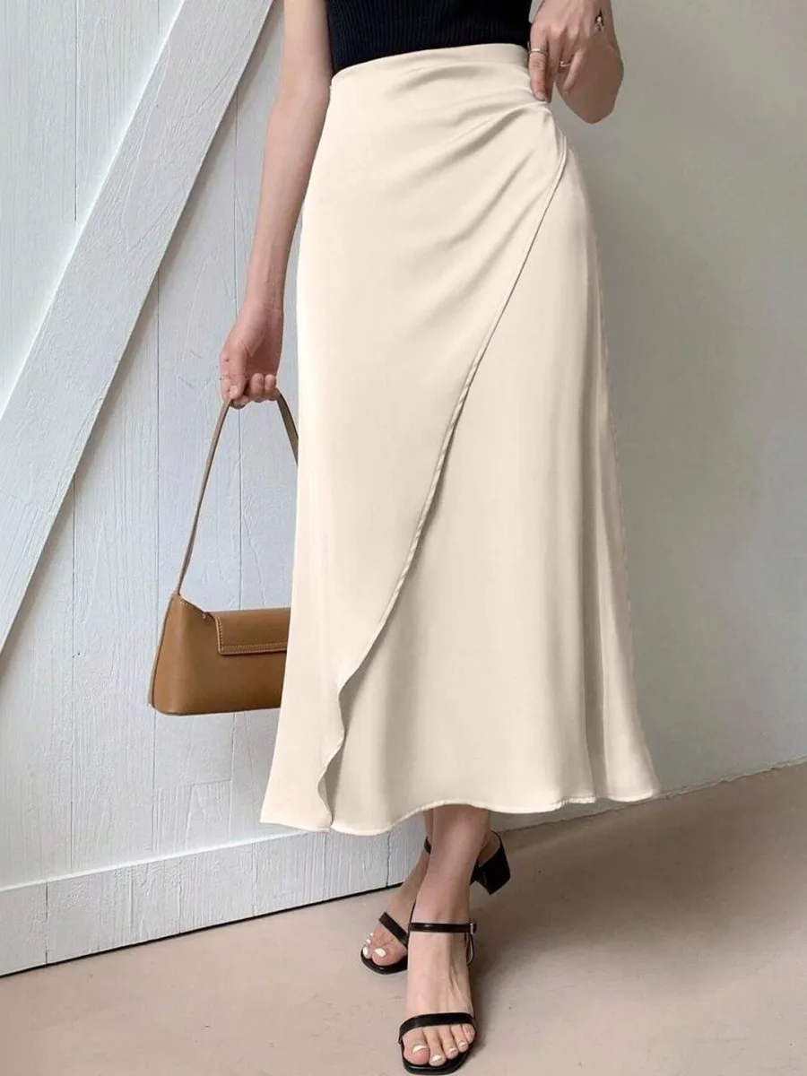 Wrap Midi Skirts