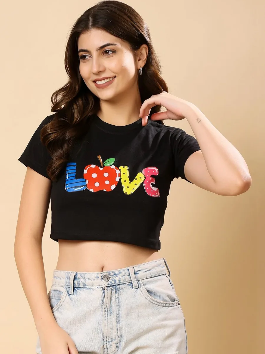 Women Crop T-Shirt