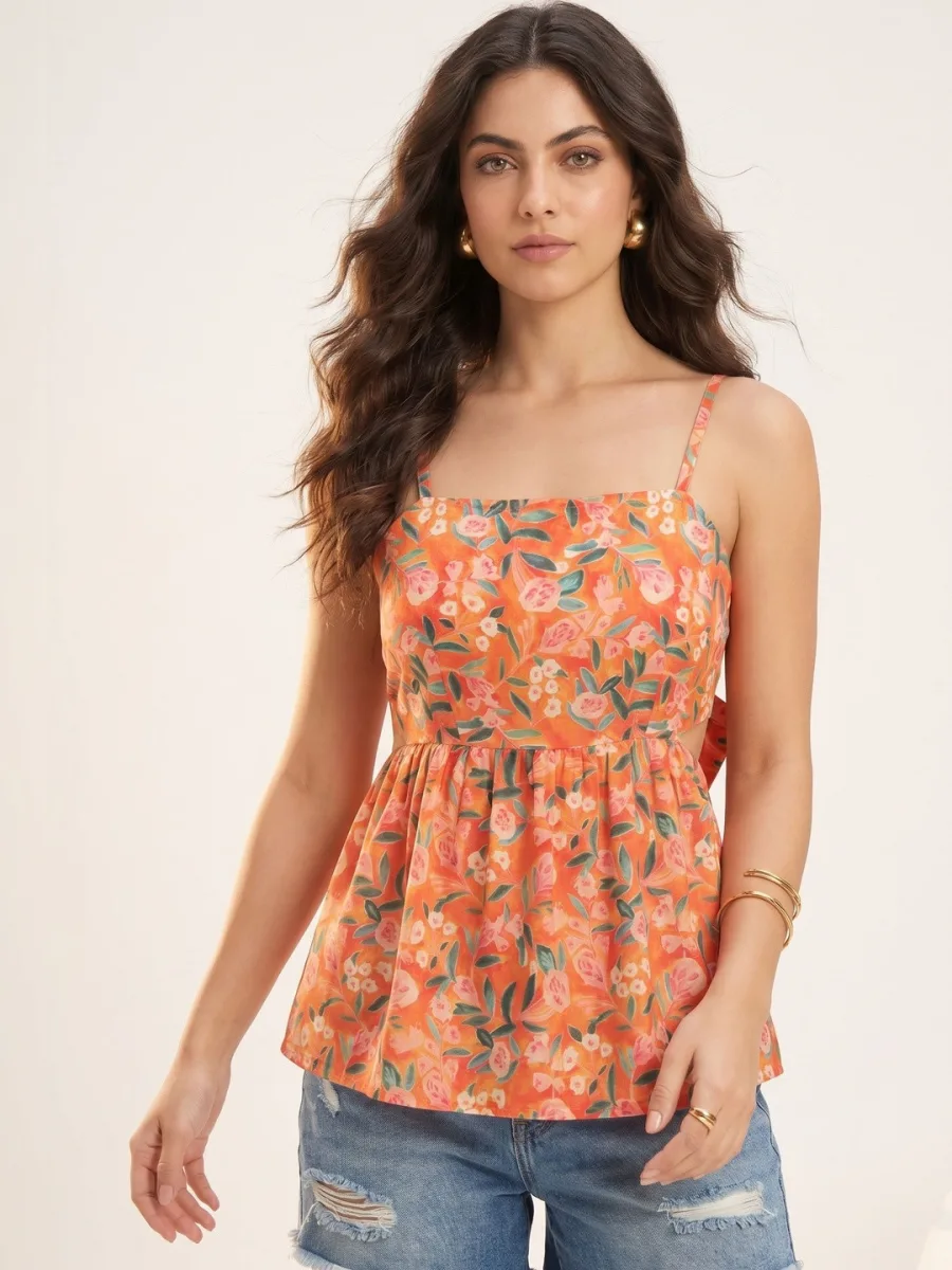 Floral Print Top
