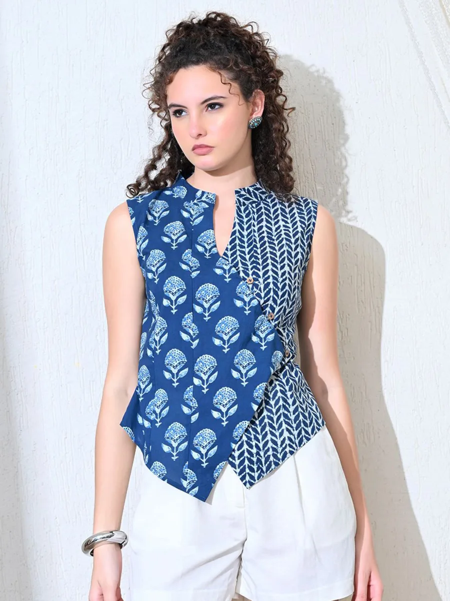 Printed Cotton Top