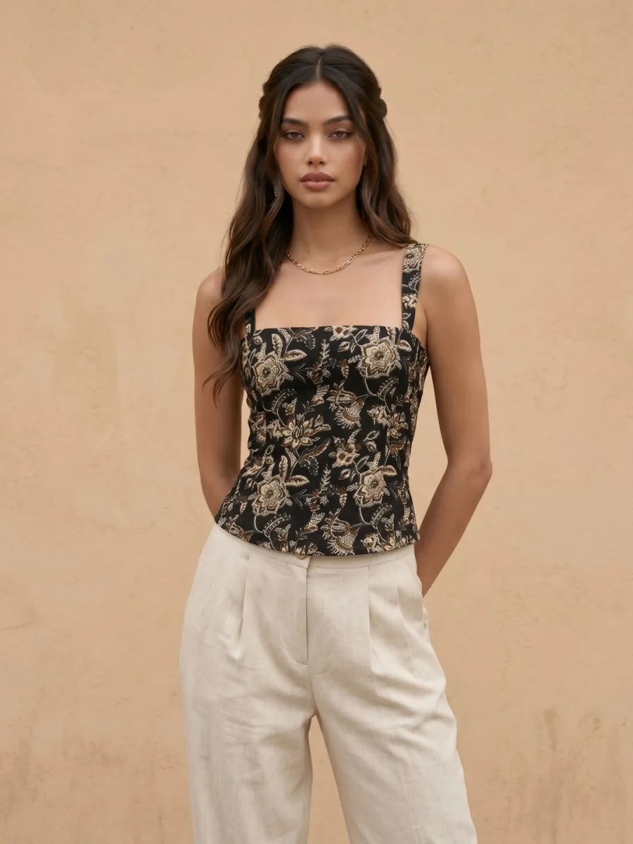 Floral Print Top