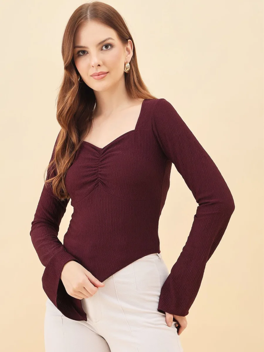 Sweetheart Neck Top