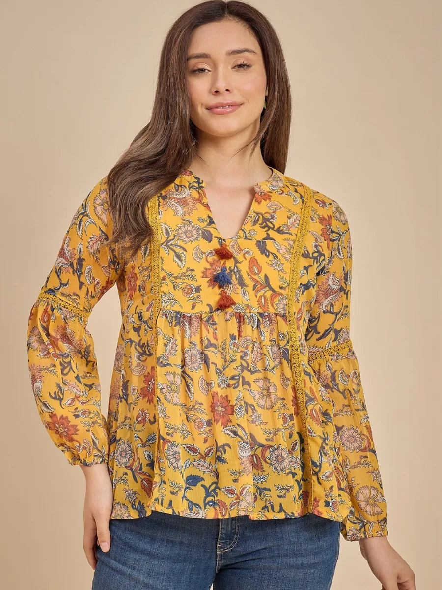 Floral Print Top