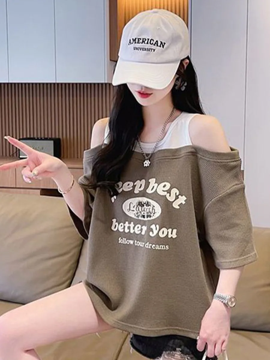 Typographic Printed Top