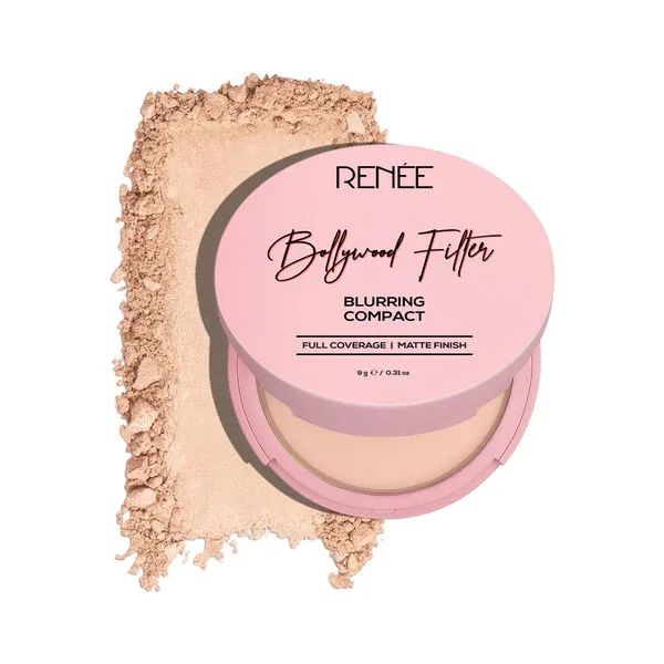 Lightweight Caramel Compact Powder