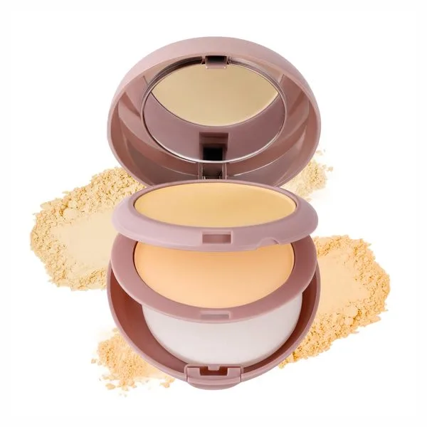 Luxe Peach Compact Powder