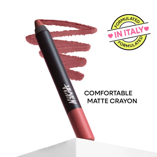 Matte Wine Lip Crayon